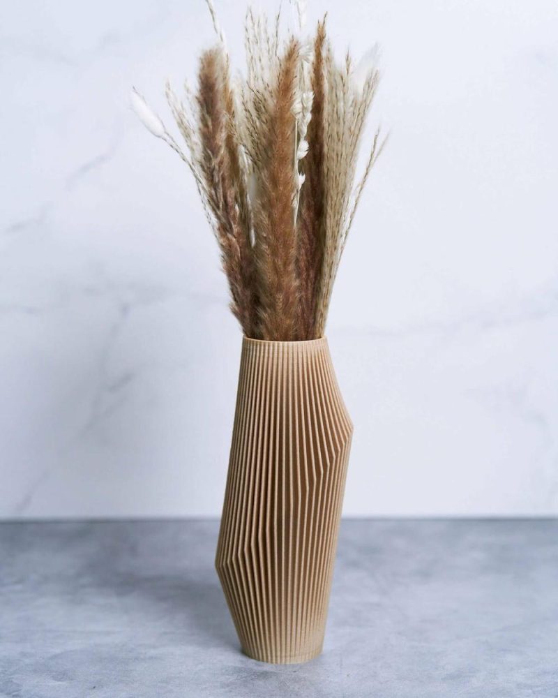 Organic Modern Vases | Nova™ Cream Boho Vase Organic Modern Vases Organic Modern Vases