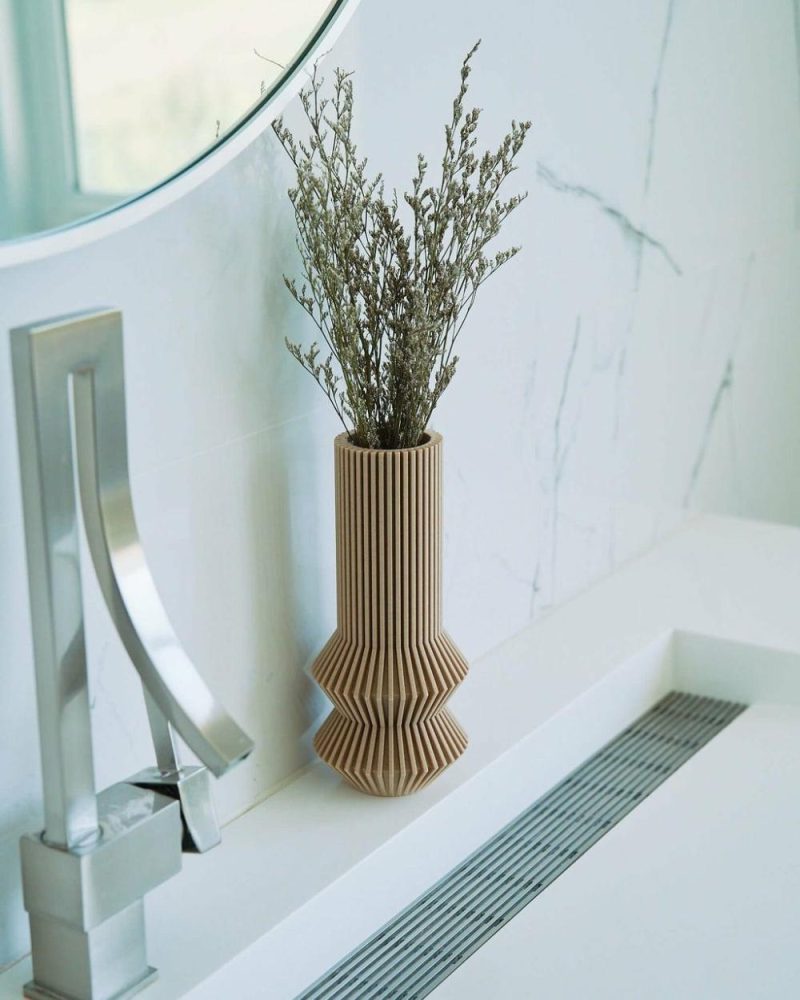 Organic Modern Vases | Zephyr™ Cream Vase Organic Modern Vases Organic Modern Vases