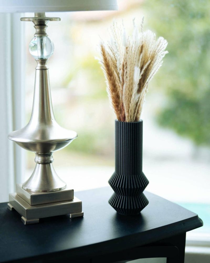 Organic Modern Vases | Zephyr™ Black Matte Vase Organic Modern Vases Organic Modern Vases